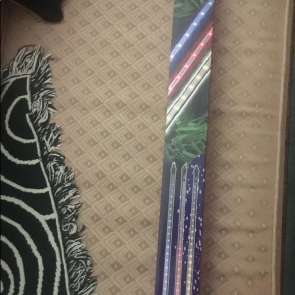 Upgraded 50cm 10 Tubes 540 LED Meteor Lights BLUE - Picture 10 of 11